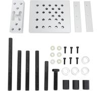 EZLUIYLDH Kit d'outils Universel pour perceuse à Colonne 30 tonnes : Plaque de Support, Outil de réparation, démontage et Installation de roulements de moyeux de Roue de Voiture en métal.