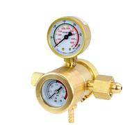 EZLUIYLDH Manomètre 0-30 MPA Régulateur d'argon CO2 MIG TIG Débitmètre Régulateur de gaz Débitmètre Soudage Manomètre de Pression Réducteur de Pression Manomètre Compteur Valve (AR-193)