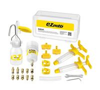 Ezmtb Kit de purge de frein de vélo outils d'huile de réparation de frein hydraulique pour SHIMANO SRAM Avid MAGURA vtt purge de frein de cyclisme sur route Syringe Set 1
