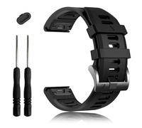 EZMVZKU 26mm Bracelet Silicone pour Garmin Fenix 8/8 Pro 51mm/7X/7X Pro/6X/6X Pro/5X Plus, Quickfit Bracelets de Montre Compatible avec Enduro 3/2/Epix Pro/Descent Mk3i/quatix 8/Tactix 8 AMOLED 51mm