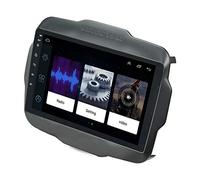 Ezonetronics Android 10.1 Autoradio Stéréo pour Jeep Renegade 2015 2016 2017 9 Pouces Écran Tactile Capacitif Haute Définition GPS Navigation Miroir Lien WiFi Bluetooth USB Player 2G RAM + 32G ROM