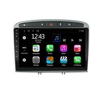 EZoneTronics Android 13 Autoradio pour Peugeot 308/408 2010-2016 avec Carplay Android Auto sans Fil Écran Tactile 9 Pouces Navigation GPS Bluetooth USB WiFi SWC MirrorLink AM/FM/RDS Radio 2G+ 32G