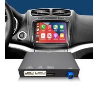 EZoneTronics Kit de décodeur CarPlay et Android Auto Retrofit pour Fiat Freemont 2013-2018, Plug & Play Mise à niveau Carplay, prise en charge SWC, Wi-Fi, Bluetooth, commande vocale, GPS, caméra de
