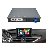 EZoneTronics kit rétrofit Carplay sans Fil & Android Auto pour Audi A1/Q3 2012-2018 avec Système MMI 3G pour écran OEM 6.5''/7" Plug & Play Décodeur avec MirrorLink SWC WiFi BT GPS Contrôle Vocal