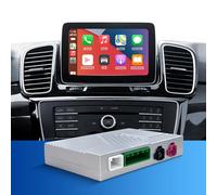 EZoneTronics Kit rétrofit Décodeur Carplay sans fil &Android Auto pour Mercedes Benz avec système NTG 5.0/5.1 COMAND 2014-2017 Plug & Play Carplay Adaptateur avec SWC WiFi Bluetooth GPS Contrôle Vocal
