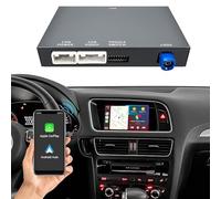 EZoneTronics kit rétrofit sans Fil Carplay & Android Auto pour Audi A4/A5/Q5 2008-2018 avec Système MMI 3G pour écran OEM 6.5''/7" Plug & Play Décodeur avec MirrorLink SWC WiFi BT GPS Contrôle Vocal