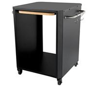 Ezooza Table d'extérieur avec table basse extractible pour fours Pizza de 13/17" Moules by