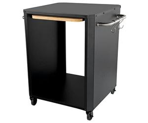 Ezooza Table d'extérieur avec table basse extractible pour fours Pizza de 13/17" Moules by