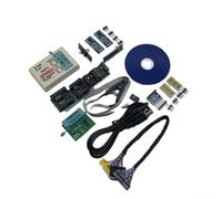 EZP2023 Programmateur de puce USB SPI haute vitesse avec adaptateur pour 24/25/93 pour EEPROM et 25 flash pour mémoire BIOS ICS, blanc (EZP2023 12 adaptateurs)