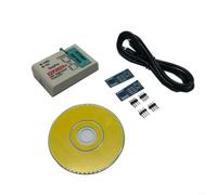 EZP2023 USB pour programmateur spi pour 24/25/93 pour eeprom & 25 flash pour puces bios, graveur IC haute vitesse avec adaptateur, reconnaissance automatique de puce, compact pour réparation et