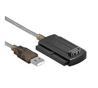 ezqnirk 1pcs 3in1 USB 2.0 IDE SATA 5.25 S-ATA 2.5 3,5 pouces Disque de disque dur Câble adaptateur HDD adapté au convertisseur de ordinateurs portables PC