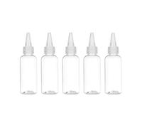 ezqnirk 5pcs Bouteille De Compte-Gouttes Vide Bouteille En Plastique Avec Capuchon À L'épreuve De L'enfant Pour Récipient À Encre De Colle Liquide,60ml