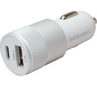 EZQuest Chargeur allume-cigare USB-A/USB-C 15,5 W