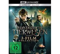 PHANTASTISCHE TIERWESEN 3-FILM COLLECTION 6 ULTRA HD BLU-RAY NEUF