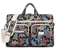 EZrelia Sac à bandoulière étanche pour ordinateur portable 15" avec protection anti-bulles pour ordinateur portable 14"-15,6", vert, 15 inch/15.6 inch