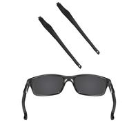 EZReplace Branches de rechange noires pour lunettes Oakley Crosslink Sweep PRO Switch Pitch (Noir)