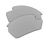 EZReplace Lentilles de remplacement pour lunettes de soleil Rudy Project Rydon (lentilles polarisées) - Convient au cadre Rudy Project Rydon (noir carbone), Métal argenté, taille unique
