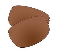 EZReplace Verres de rechange compatibles avec les lunettes de soleil Maui Jim Makaha MJ405 (verres polarisés), Marron marron., Taille unique