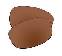 EZReplace Verres de rechange compatibles avec les lunettes de soleil Maui Jim Stingray MJ103 (verres polarisés), Marron marron., Taille unique
