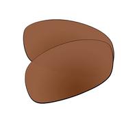 EZReplace Verres de rechange compatibles avec les lunettes de soleil Spy Optic Bonnie (verres polarisés), Marron marron., taille unique