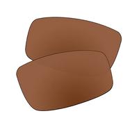 EZReplace Verres de rechange compatibles avec les lunettes de soleil Spy Optic Griffin (verres polarisés), Marron marron., taille unique