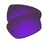 EZReplace Verres de rechange compatibles avec les lunettes de soleil Spy Optic Konvoy (verres polarisés), bleu/violet, taille unique