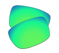 EZReplace Verres de rechange compatibles avec les lunettes de soleil Spy Optic Oasis (verres polarisés) - Convient aux cadres Spy Optic Oasis (vert printemps)