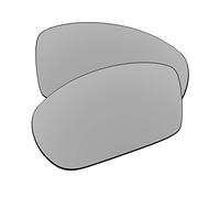 EZReplace Verres de rechange compatibles avec les lunettes de soleil Wiley X Omega (verres polarisés), Métal argenté, taille unique