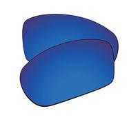 EZReplace Verres de rechange compatibles avec lunettes de soleil Maui Jim Ho'okipa MJ407 (verres polarisés), bleu marine, taille unique