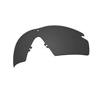 EZReplace Verres de rechange polarisés pour lunettes de soleil Oakley Si Ballistic M Frame 2.0, Noir charbon, taille unique