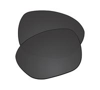 EZReplace Verres de rechange pour lunettes de soleil Oakley Break Point OO9168 (verres polarisés), noir carbone, Taille unique