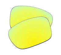 EZReplace Verres de rechange pour lunettes de soleil Oakley Drop Point OO9367 (verres polarisés), jaune doré, taille unique