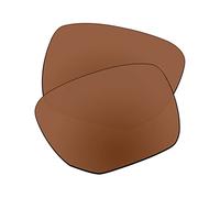 EZReplace Verres de rechange pour lunettes de soleil Oakley Ejector OO4142 (verres polarisés), Marron marron., Taille unique