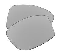 EZReplace Verres de rechange pour lunettes de soleil Oakley Enigma INK OO9485 59 mm, Métal argenté, Taille unique