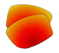 EZReplace Verres de rechange pour lunettes de soleil Oakley Enigma INK OO9485 59 mm, rouge feu, Taille unique