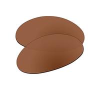 EZReplace Verres de rechange pour lunettes de soleil Oakley Eye Jacket 1.0 (verres polarisés), Marron marron., Taille unique