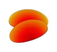 EZReplace Verres de rechange pour lunettes de soleil Oakley Eye Jacket 1.0 (verres polarisés), rouge feu, Taille unique