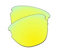 EZReplace Verres de rechange pour lunettes de soleil Oakley Frogskins Lite OO9374 (verres polarisés), jaune doré, Taille unique