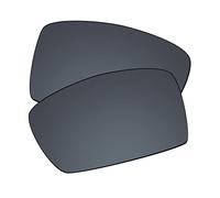 EZReplace Verres de rechange pour lunettes de soleil Oakley Gascan OO9014 (verres polarisés), Noir miroir, Taille unique