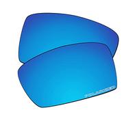 EZReplace Verres de rechange pour lunettes de soleil Oakley Gascan OO9014 (verres polarisés), Polycarbonate bleu glacier, Taille unique