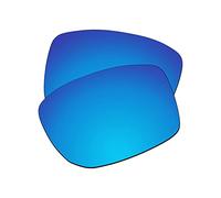 EZReplace Verres de rechange pour lunettes de soleil Oakley Gibston OO9449 (verres polarisés), Bleu glacier., taille unique