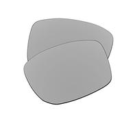 EZReplace Verres de rechange pour lunettes de soleil Oakley Gibston OO9449 (verres polarisés), Métal argenté, taille unique