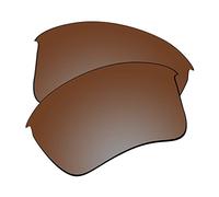 EZReplace Verres de rechange pour lunettes de soleil Oakley Half Jacket 2.0 XL OO9154 (verres non polarisés) - Compatible avec monture Oakley Half Jacket 2.0 XL (marron marron), Marron marron.,