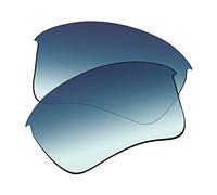 EZReplace Verres de rechange pour lunettes de soleil Oakley Half Jacket 2.0 XL OO9154 (verres polarisés), Bleu dégradé, Taille unique