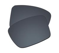 EZReplace Verres de rechange pour lunettes de soleil Oakley Heliostat OO9231, Noir miroir, Taille unique