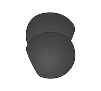 EZReplace Verres de rechange pour lunettes de soleil Oakley HSTN OO9464 (verres polarisés), noir carbone, Taille unique
