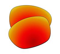 EZReplace Verres de rechange pour lunettes de soleil Oakley Latch OO9265 (verres polarisés), rouge feu, taille unique