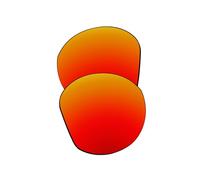 EZReplace Verres de rechange pour lunettes de soleil Oakley Meta HSTN OW8002 51 mm, rouge feu, Taille unique
