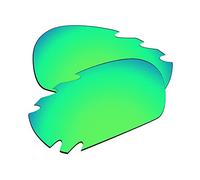 EZReplace Verres de rechange pour lunettes de soleil Oakley Racing Jacket Vented (verres polarisés)., Vert printanier., taille unique