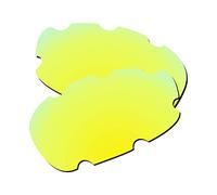 EZReplace Verres de rechange pour lunettes de soleil Oakley Split Jacket ventilées OO9099 (verres polarisés), jaune doré, Taille unique